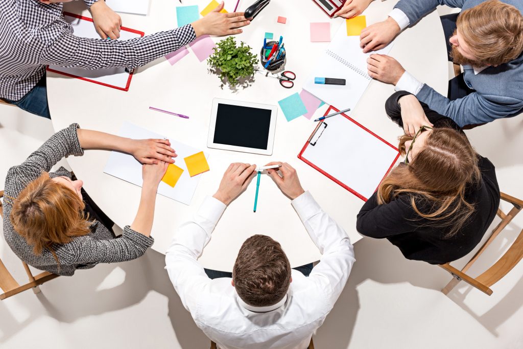 Meeting about supplier relationship management